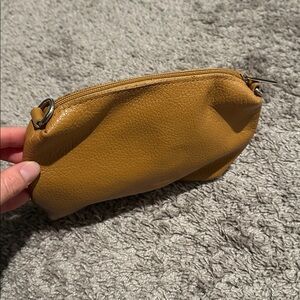Brown Leather Pouch Vintage